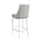 Alaterre Furniture Ellie Bar Height Stool with Back, White, 2PK ANEL02PDCR2 - alternate 3